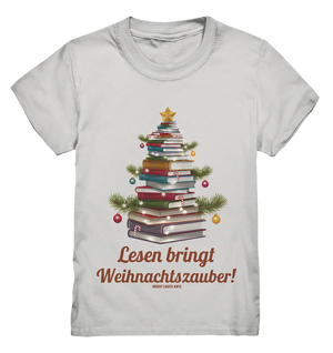Weihnachtsbaum aus Büchern – Magischer Lesezauber - Kids Premium Shirt Bright Lights Arts