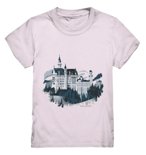 Winterliches Schloss – Majestät in Schnee und Stil - Kids Premium Shirt Bright Lights Arts