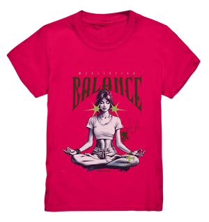 Yoga - Meditation Balance - Wellness & Harmonie - Kids Premium Shirt Bright Lights Arts
