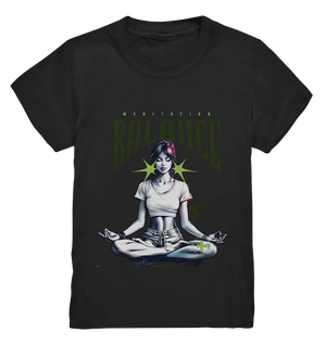 Yoga - Meditation Balance - Wellness & Harmonie - Kids Premium Shirt Bright Lights Arts