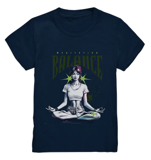 Yoga - Meditation Balance - Wellness & Harmonie - Kids Premium Shirt Bright Lights Arts