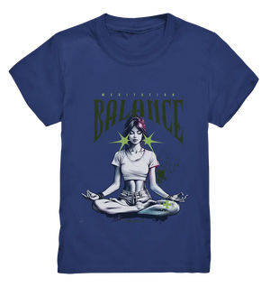 Yoga - Meditation Balance - Wellness & Harmonie - Kids Premium Shirt Bright Lights Arts