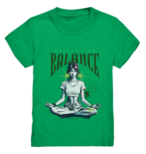 Yoga - Meditation Balance - Wellness & Harmonie - Kids Premium Shirt Bright Lights Arts