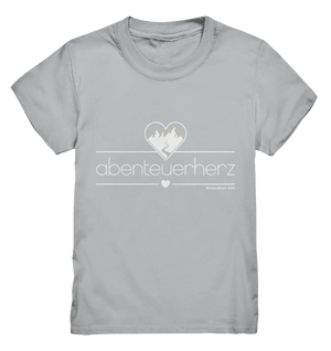 abenteuerherz – Minimalistisches Design für Natur- und Abenteuerliebhaber - Kids Premium Shirt Bright Lights Arts