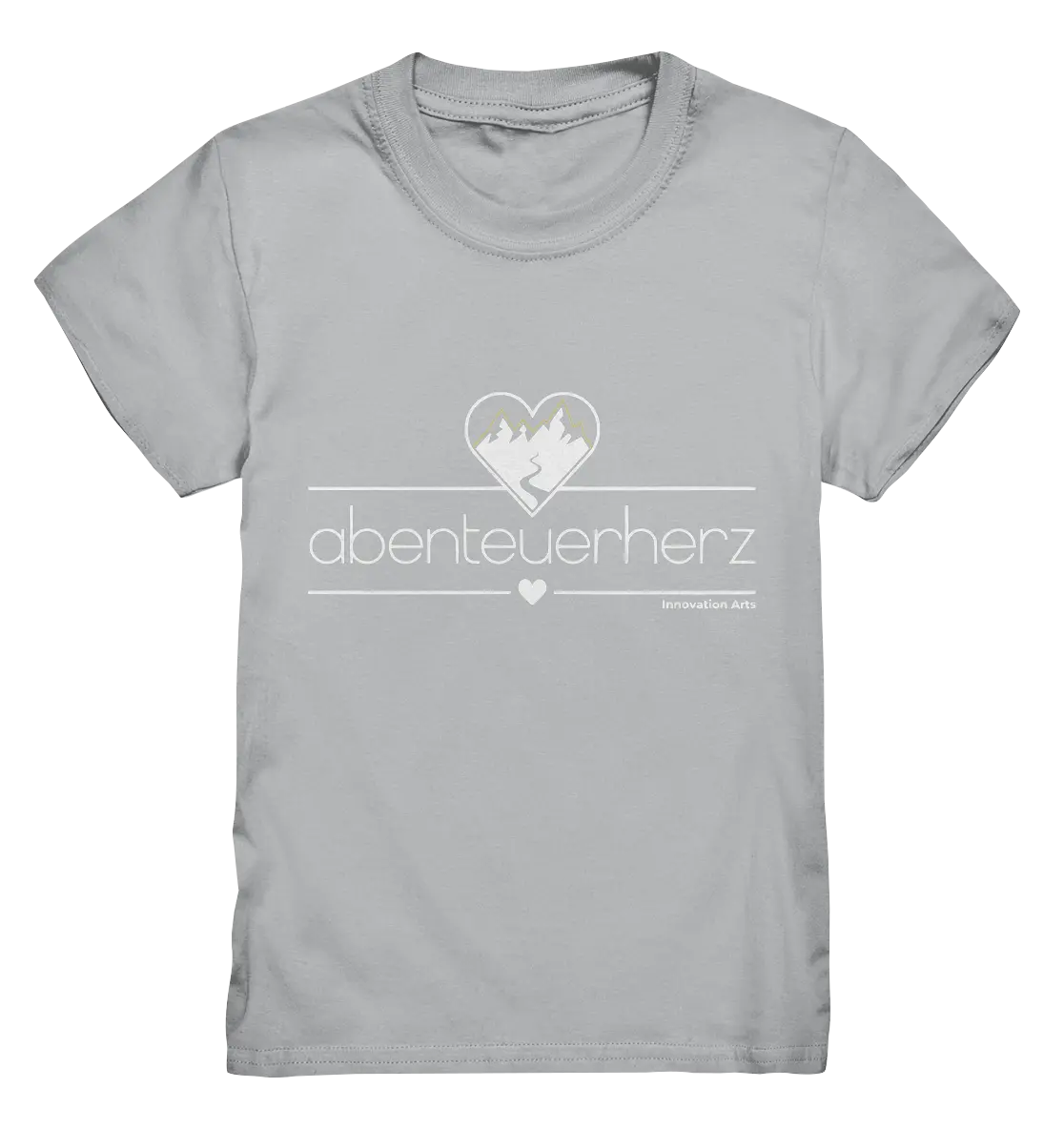 abenteuerherz – Minimalistisches Design für Natur- und Abenteuerliebhaber - Kids Premium Shirt Bright Lights Arts