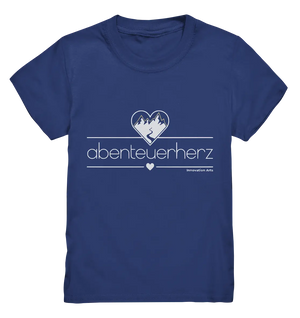 abenteuerherz – Minimalistisches Design für Natur- und Abenteuerliebhaber - Kids Premium Shirt Bright Lights Arts