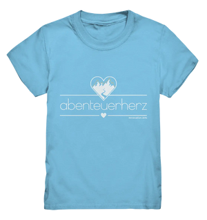 abenteuerherz – Minimalistisches Design für Natur- und Abenteuerliebhaber - Kids Premium Shirt Bright Lights Arts