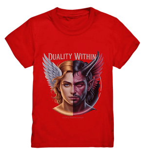 Dualität in uns – Engel & Dämon im Gleichgewicht ???????? - Kids Premium Shirt - Bright Lights Arts