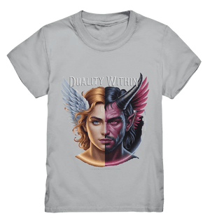 Dualität in uns – Engel & Dämon im Gleichgewicht ???????? - Kids Premium Shirt - Bright Lights Arts