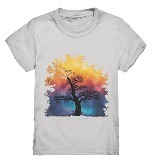 Licht & Schatten – Magische Baumlandschaft mit Sternbild - Kids Premium Shirt - Bright Lights Arts