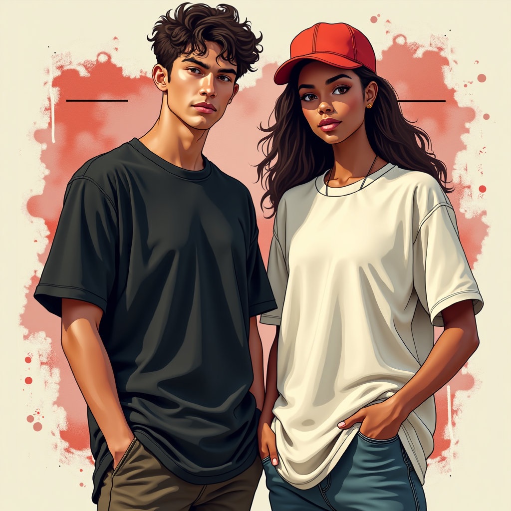 VACANCY-Oversized-Shirt Bright Lights Arts