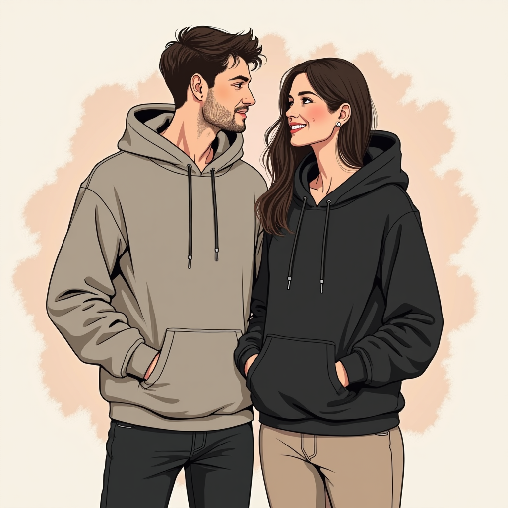 HigherBlanks-Premium-Hoodie Bright Lights Arts