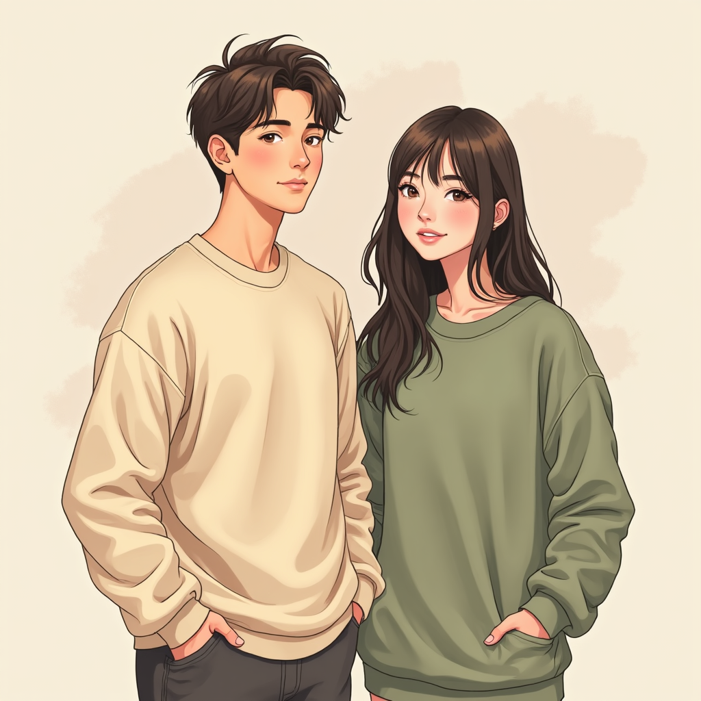 Premium-Organic-Sweatshirt Bright Lights Arts