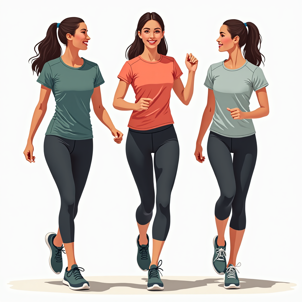 Sport-T-Shirt-Women Bright Lights Arts