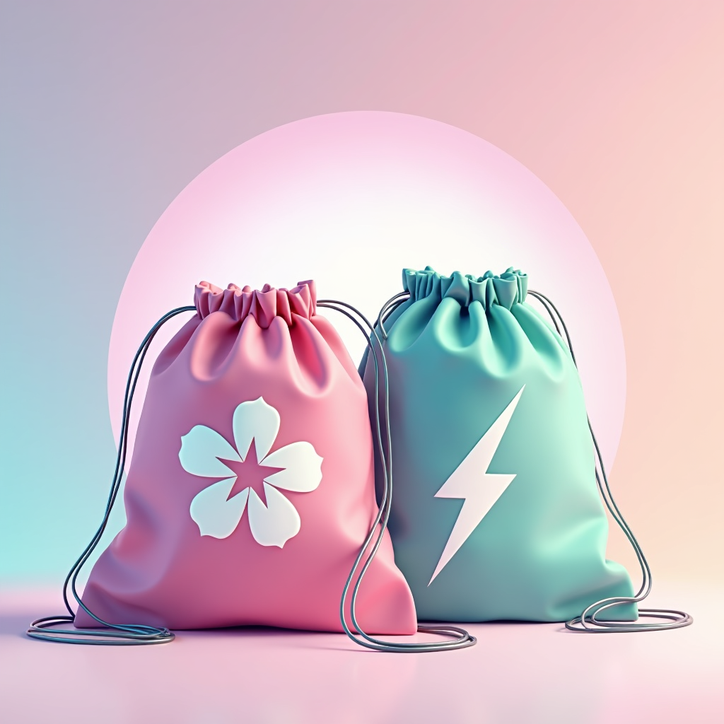 Gym-Bag Bright Lights Arts