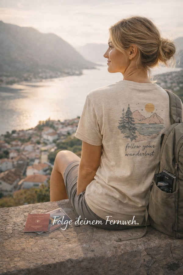 Reisen und Urlaub Kollektion von Bright Light Arts mit inspirierenden Designs für Fernweh, Freiheit und Entdeckerlust
