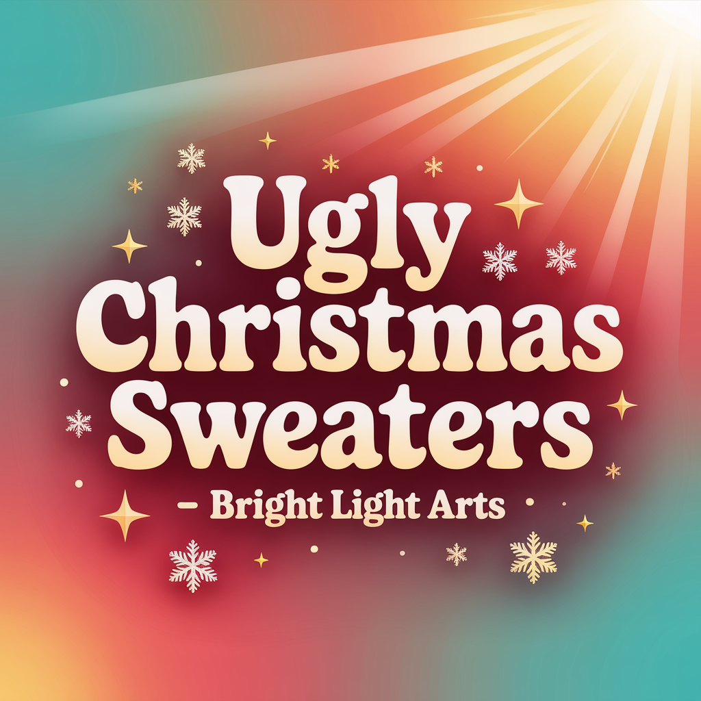 Ugly-Christmas-Sweaters Bright Lights Arts