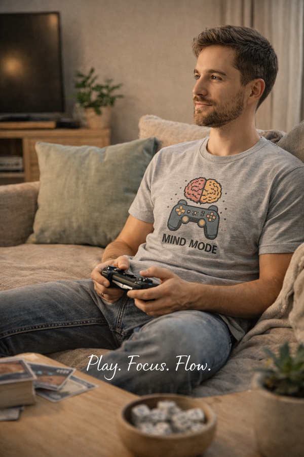 Gaming und Erlebnisse Kollektion von Bright Light Arts mit ruhigen, spielerischen Designs für Flow, Fokus und kreative Momente