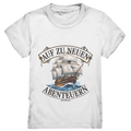 AUF ZU NEUEN ABENTEUERN – Inspirierendes Segelschiff-Design - Kids Premium Shirt Bright Lights Arts