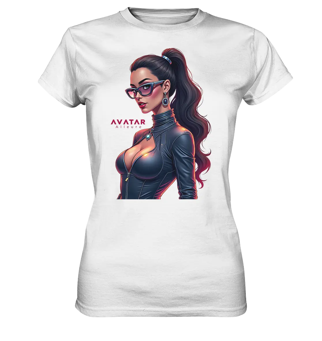 AVATAR Alleure – Futuristisches & Stilvolles Design - Ladies Premium Shirt Bright Lights Arts