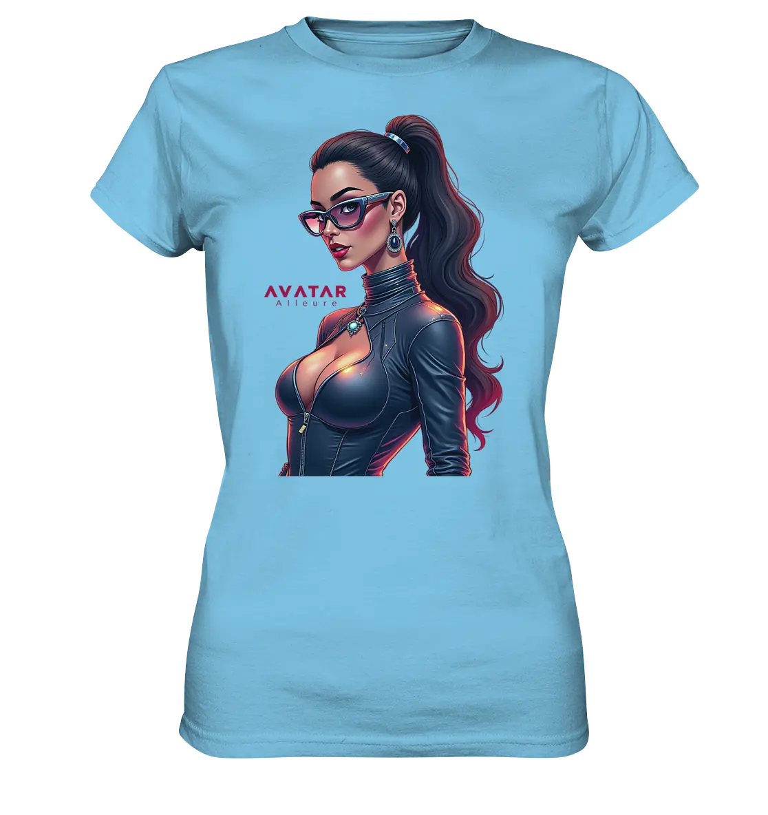 AVATAR Alleure – Futuristisches & Stilvolles Design - Ladies Premium Shirt Bright Lights Arts