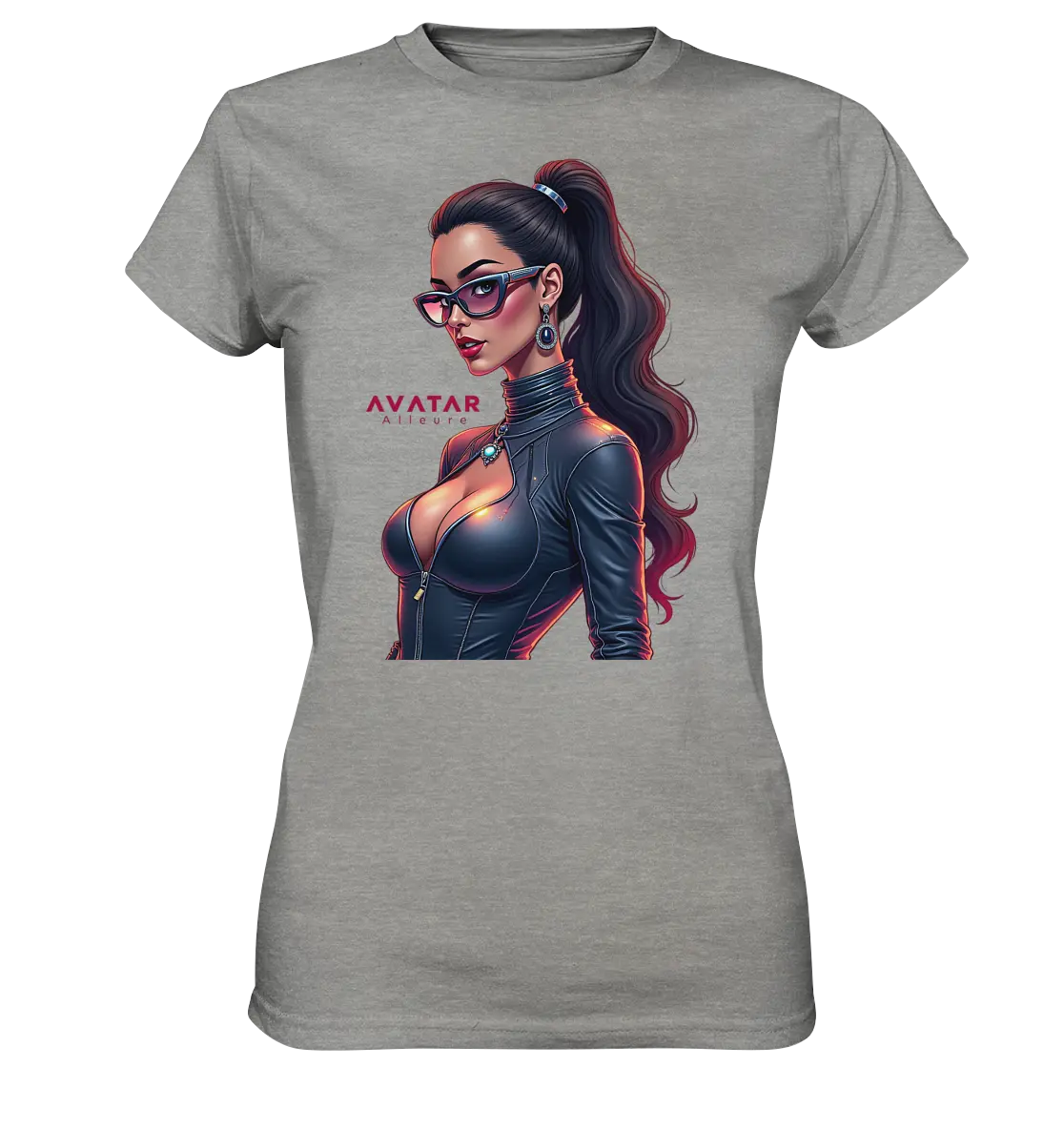 AVATAR Alleure – Futuristisches & Stilvolles Design - Ladies Premium Shirt Bright Lights Arts