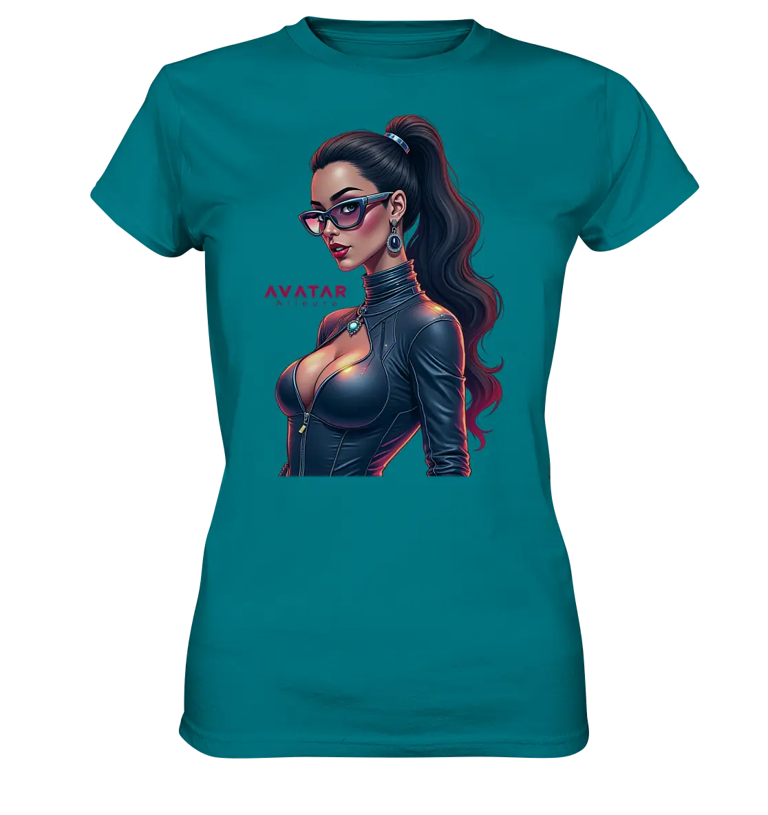 AVATAR Alleure – Futuristisches & Stilvolles Design - Ladies Premium Shirt Bright Lights Arts