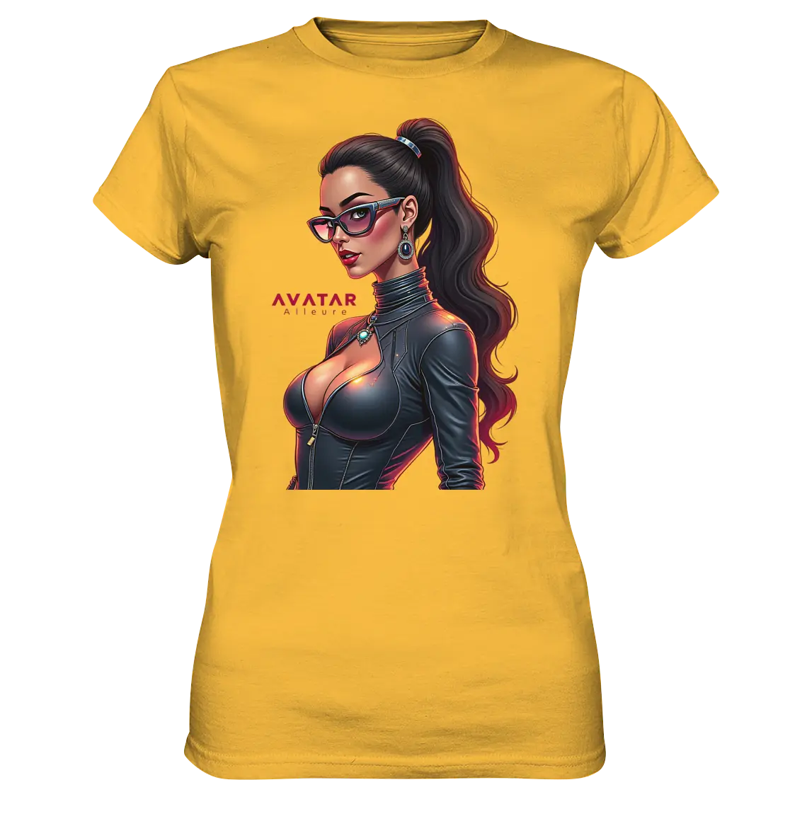 AVATAR Alleure – Futuristisches & Stilvolles Design - Ladies Premium Shirt Bright Lights Arts