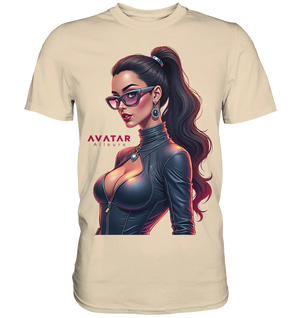 AVATAR Alleure – Futuristisches & Stilvolles Design - Premium Shirt Bright Lights Arts