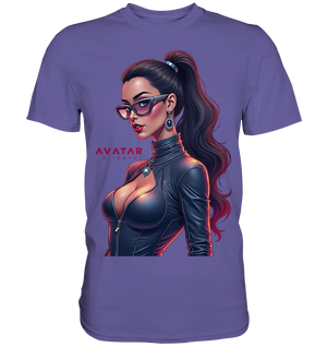 AVATAR Alleure – Futuristisches & Stilvolles Design - Premium Shirt Bright Lights Arts
