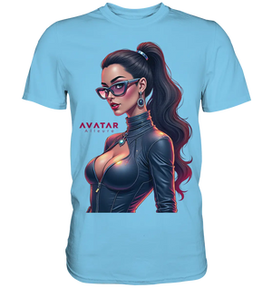 AVATAR Alleure – Futuristisches & Stilvolles Design - Premium Shirt Bright Lights Arts