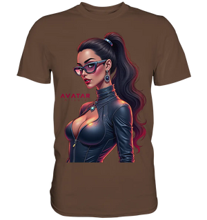 AVATAR Alleure – Futuristisches & Stilvolles Design - Premium Shirt Bright Lights Arts