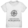 Abenteuer Nordwind – Kompass & Freiheit im Blick - Kids Premium Shirt Bright Lights Arts