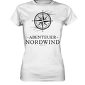 Abenteuer Nordwind – Kompass & Freiheit im Blick - Ladies Premium Shirt Bright Lights Arts