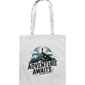 Adventure Awaits – Inspirierendes Design für Natur- und Abenteuerfans - Baumwolltasche Bright Lights Arts