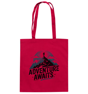 Adventure Awaits – Inspirierendes Design für Natur- und Abenteuerfans - Baumwolltasche Bright Lights Arts