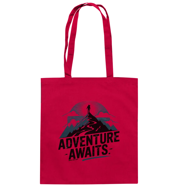 Adventure Awaits – Inspirierendes Design für Natur- und Abenteuerfans - Baumwolltasche Bright Lights Arts