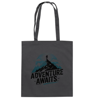 Adventure Awaits – Inspirierendes Design für Natur- und Abenteuerfans - Baumwolltasche Bright Lights Arts