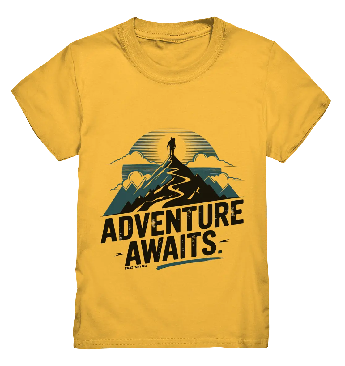 Adventure Awaits – Inspirierendes Design für Natur- und Abenteuerfans - Kids Premium Shirt Bright Lights Arts