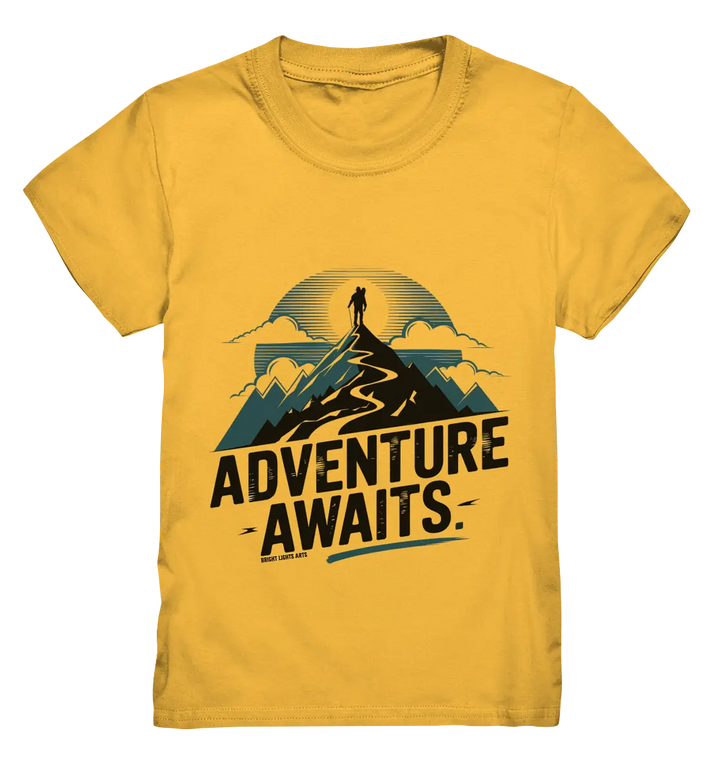 Adventure Awaits – Inspirierendes Design für Natur- und Abenteuerfans - Kids Premium Shirt Bright Lights Arts