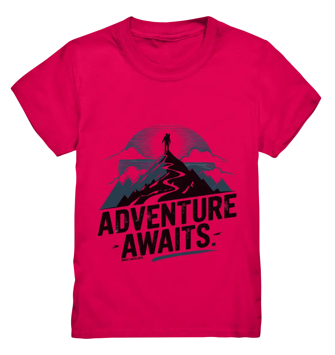 Adventure Awaits – Inspirierendes Design für Natur- und Abenteuerfans - Kids Premium Shirt Bright Lights Arts