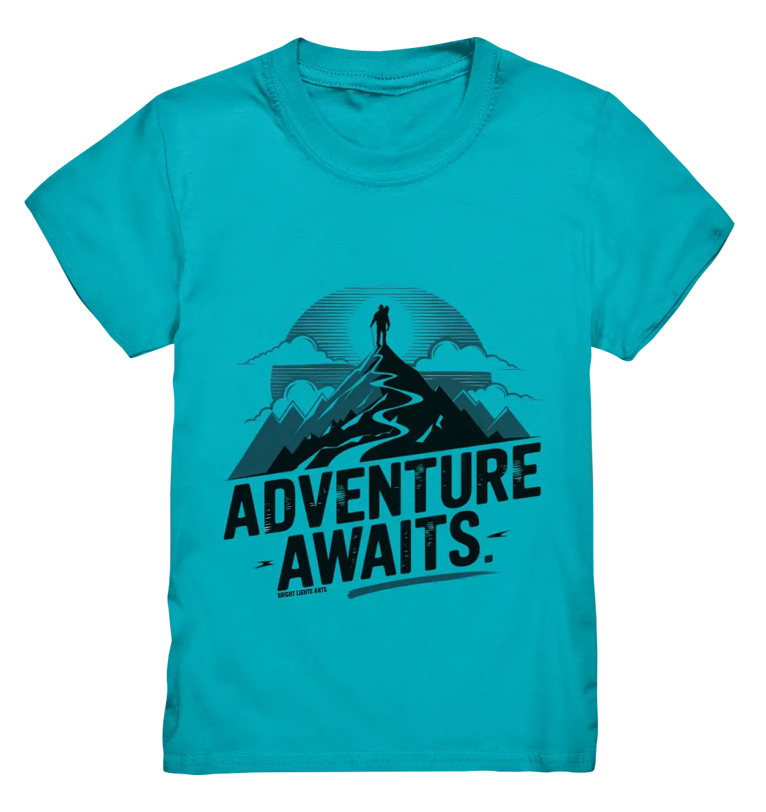 Adventure Awaits – Inspirierendes Design für Natur- und Abenteuerfans - Kids Premium Shirt Bright Lights Arts