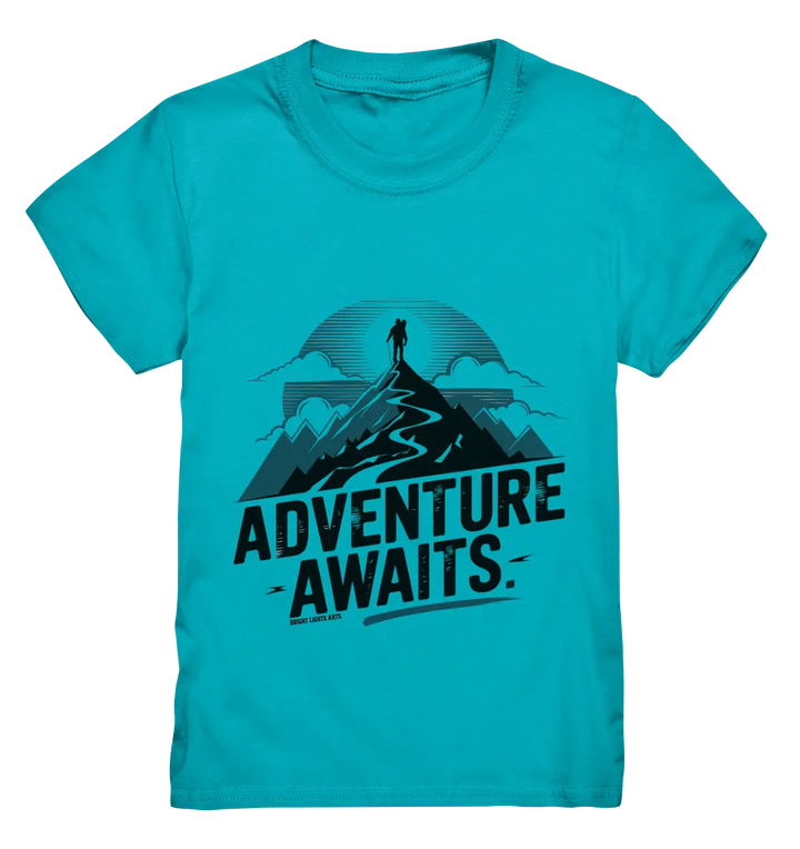 Adventure Awaits – Inspirierendes Design für Natur- und Abenteuerfans - Kids Premium Shirt Bright Lights Arts