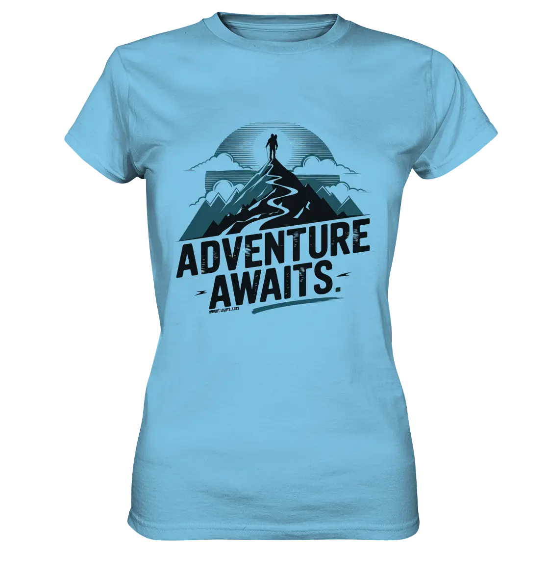 Adventure Awaits – Inspirierendes Design für Natur- und Abenteuerfans - Ladies Premium Shirt Bright Lights Arts