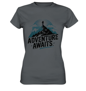 Adventure Awaits – Inspirierendes Design für Natur- und Abenteuerfans - Ladies Premium Shirt Bright Lights Arts