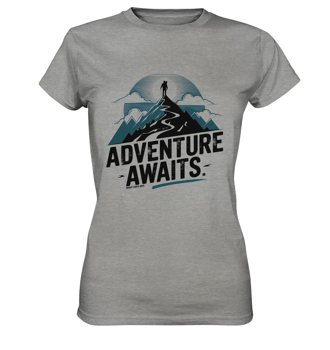 Adventure Awaits – Inspirierendes Design für Natur- und Abenteuerfans - Ladies Premium Shirt Bright Lights Arts