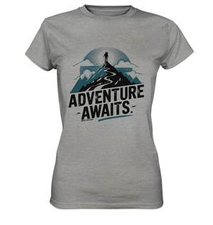 Adventure Awaits – Inspirierendes Design für Natur- und Abenteuerfans - Ladies Premium Shirt Bright Lights Arts