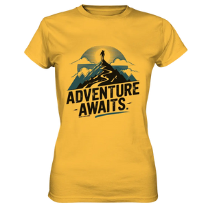 Adventure Awaits – Inspirierendes Design für Natur- und Abenteuerfans - Ladies Premium Shirt Bright Lights Arts