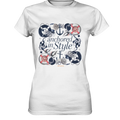 Anchored in Style – Elegantes Maritimes Design für Meerliebhaber - Ladies Premium Shirt Bright Lights Arts