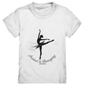 Anmut in Bewegung – Inspirierendes Ballettdesign voller Eleganz - Kids Premium Shirt Bright Lights Arts